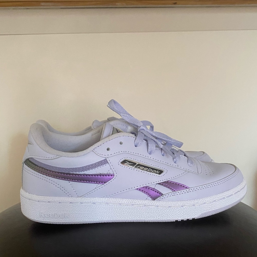 Lavender/Purple Club C Reebok Sneakers sz 8